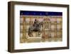 Plaza Mayor Statue of Philip Iii, Madrid, Spain, Europe-Charles Bowman-Framed Photographic Print