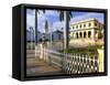 Plaza Mayor, Trinidad, Cuba, West Indies, Central America-Lee Frost-Framed Stretched Canvas