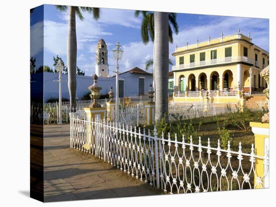 Plaza Mayor, Trinidad, Cuba, West Indies, Central America-Lee Frost-Stretched Canvas