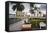 Plaza Mayor, Trinidad, UNESCO World Heritage Site, Sancti Spiritus Province, Cuba-Yadid Levy-Framed Stretched Canvas