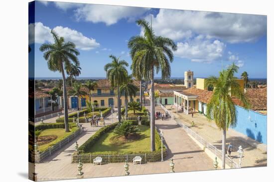 Plaza Mayor, Trinidadsancti Spiritus Province, Cuba, West Indies, Caribbean-Jane Sweeney-Stretched Canvas