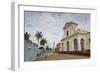 Plaza Mayor with the Iglesia Parroquial De La Santisima Trinidad and the Museo Nacional De La Lucha-Yadid Levy-Framed Photographic Print