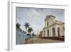 Plaza Mayor with the Iglesia Parroquial De La Santisima Trinidad and the Museo Nacional De La Lucha-Yadid Levy-Framed Photographic Print