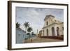 Plaza Mayor with the Iglesia Parroquial De La Santisima Trinidad and the Museo Nacional De La Lucha-Yadid Levy-Framed Photographic Print