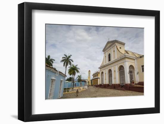 Plaza Mayor with the Iglesia Parroquial De La Santisima Trinidad and the Museo Nacional De La Lucha-Yadid Levy-Framed Photographic Print