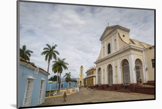 Plaza Mayor with the Iglesia Parroquial De La Santisima Trinidad and the Museo Nacional De La Lucha-Yadid Levy-Mounted Photographic Print