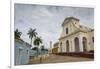 Plaza Mayor with the Iglesia Parroquial De La Santisima Trinidad and the Museo Nacional De La Lucha-Yadid Levy-Framed Photographic Print