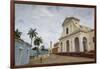 Plaza Mayor with the Iglesia Parroquial De La Santisima Trinidad and the Museo Nacional De La Lucha-Yadid Levy-Framed Photographic Print