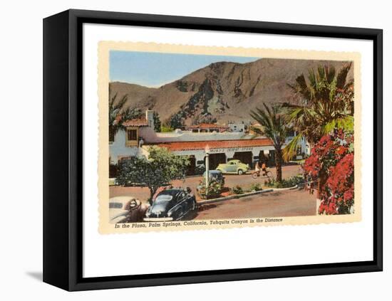 Plaza, Palm Springs, California-null-Framed Stretched Canvas