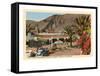 Plaza, Palm Springs, California-null-Framed Stretched Canvas