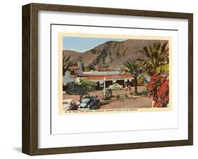 Plaza, Palm Springs, California-null-Framed Art Print