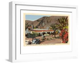 Plaza, Palm Springs, California-null-Framed Art Print