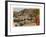 Plaza, Palm Springs, California-null-Framed Art Print