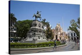 Plaza San Martin, Cordoba City, Cordoba Province, Argentina, South America, South America-Yadid Levy-Stretched Canvas