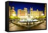 Plaza Tendillas, Cordoba, Andalucia, Spain-Carlo Morucchio-Framed Stretched Canvas