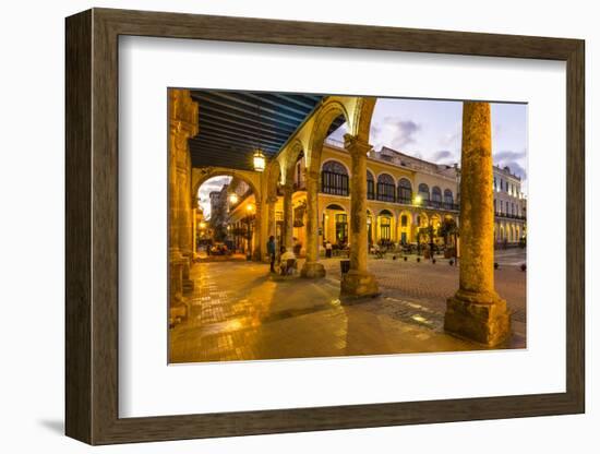 Plaza Vieja, Habana Vieja, Havana, Cuba-Jon Arnold-Framed Photographic Print