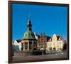 Plaza-null-Framed Art Print