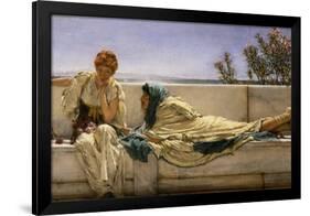 Pleading, 1876-Sir Lawrence Alma-Tadema-Framed Giclee Print