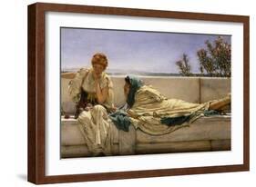 Pleading, 1876-Sir Lawrence Alma-Tadema-Framed Giclee Print