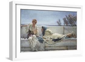 Pleading, 1876-Lawrence Alma-Tadema-Framed Giclee Print