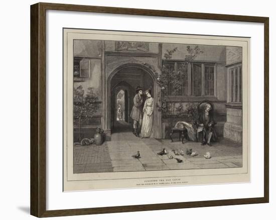 Pleading the Old Cause-William Frederick Yeames-Framed Giclee Print