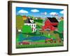 Pleasant Day on the Farm-Mark Frost-Framed Giclee Print