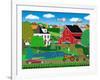 Pleasant Day on the Farm-Mark Frost-Framed Giclee Print