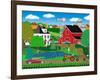 Pleasant Day on the Farm-Mark Frost-Framed Giclee Print