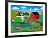 Pleasant Day on the Farm-Mark Frost-Framed Giclee Print