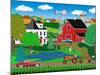 Pleasant Day on the Farm-Mark Frost-Mounted Giclee Print