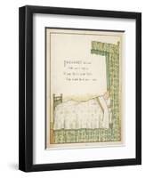 Pleasant Dreams and Sweet Repose if You Lie on Your Back You Won't Hurt Your Nose-Edward Hamilton Bell-Framed Art Print