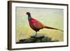 Pleasant Pheasant, 2018,-Helen White-Framed Giclee Print