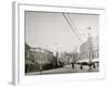 Pleasant St. from Malden Sq., Malden, Mass.-null-Framed Photo