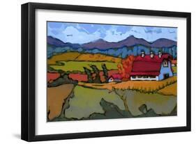 Pleasant Valley Farm-Don Tiller-Framed Premium Giclee Print