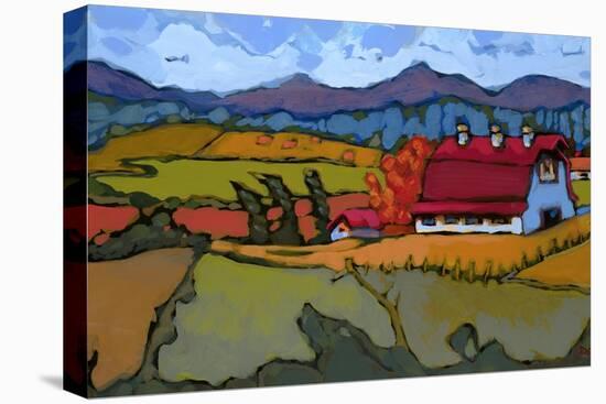 Pleasant Valley Farm-Don Tiller-Stretched Canvas