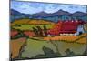 Pleasant Valley Farm-Don Tiller-Mounted Giclee Print