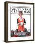 "Pleasant View Farms," Country Gentleman Cover, July 11, 1925-Harold Brett-Framed Giclee Print