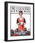 "Pleasant View Farms," Country Gentleman Cover, July 11, 1925-Harold Brett-Framed Giclee Print