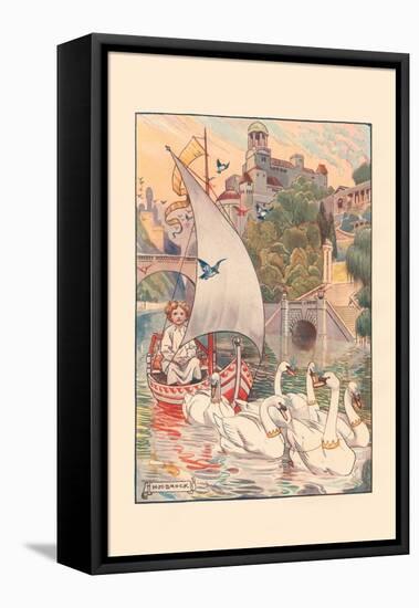 Pleasant Voyage-H.m. Brock-Framed Stretched Canvas