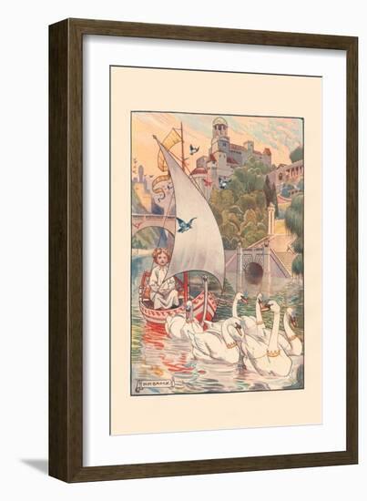 Pleasant Voyage-H.m. Brock-Framed Art Print