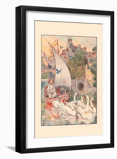 Pleasant Voyage-H.m. Brock-Framed Art Print
