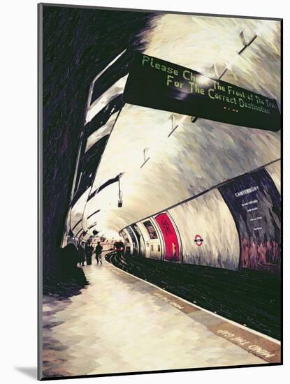 Please Check the Front of the Train... 1998-Ellen Golla-Mounted Giclee Print