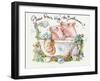 Please Don't Hog The Bathroom Pigs-sylvia pimental-Framed Art Print