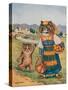 Please, I Want an Orange-Louis Wain-Stretched Canvas