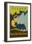 Please Keep the Park Clean, 1938-Stanley Thomas Clough-Framed Art Print