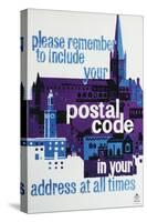 Please Remember to Include Your Postal Code in Your Address at All Times-Hans Schwarz-Stretched Canvas