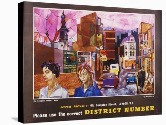 Please Use the Correct District Number-Peter Edwards-Stretched Canvas