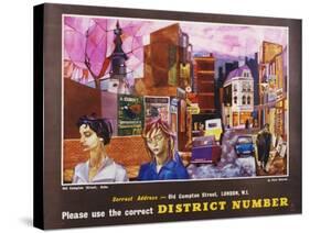Please Use the Correct District Number-Peter Edwards-Stretched Canvas