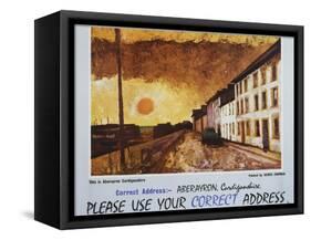 Please Use Your Correct Address-George Chapman-Framed Stretched Canvas