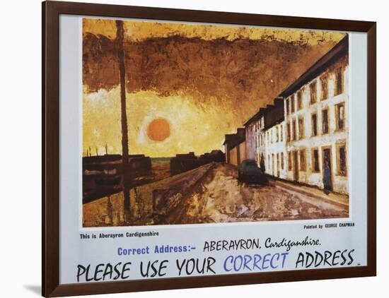 Please Use Your Correct Address-George Chapman-Framed Art Print